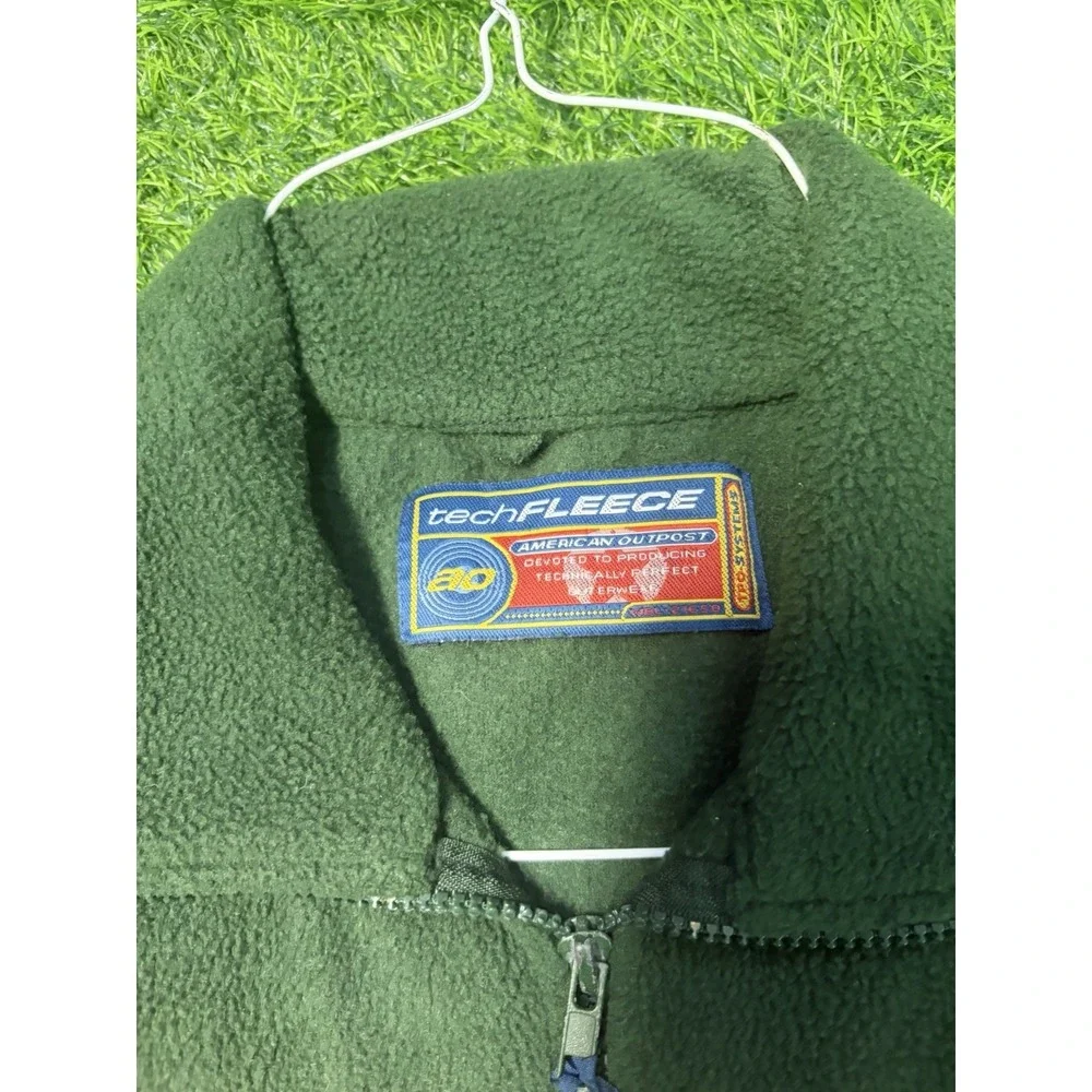Vintage Tech Fleece American Outpost Vest  SIZE: Large